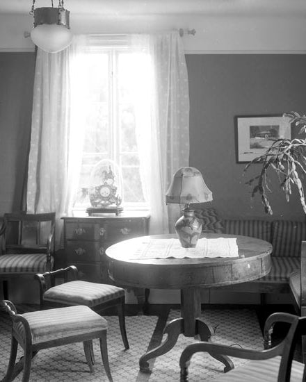 Histoire du style ~ 1920 Classisme des années vingt : Logement, Éclairage, Papier peint & Cheminée card image