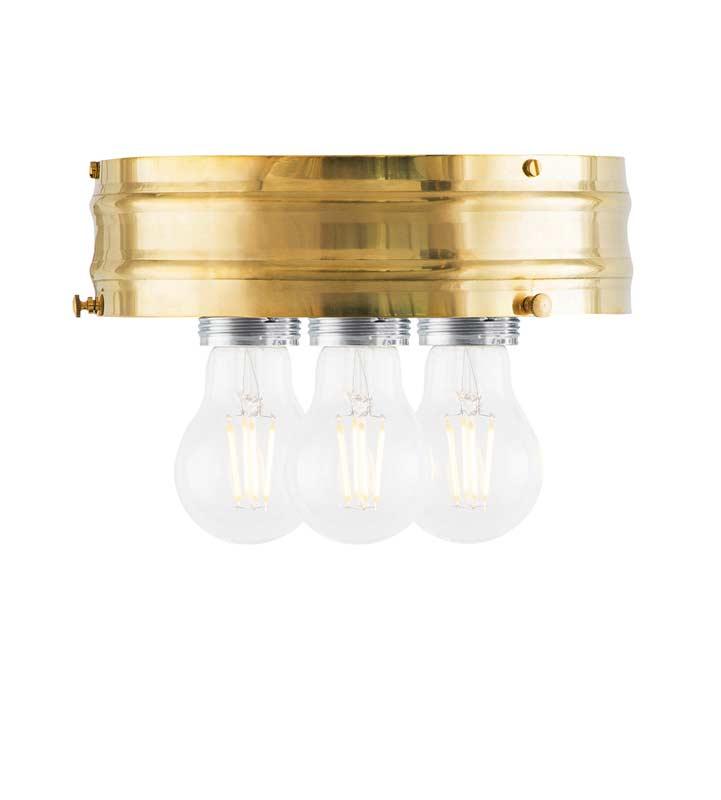 Heidenstam-plafond 200 (messing) image