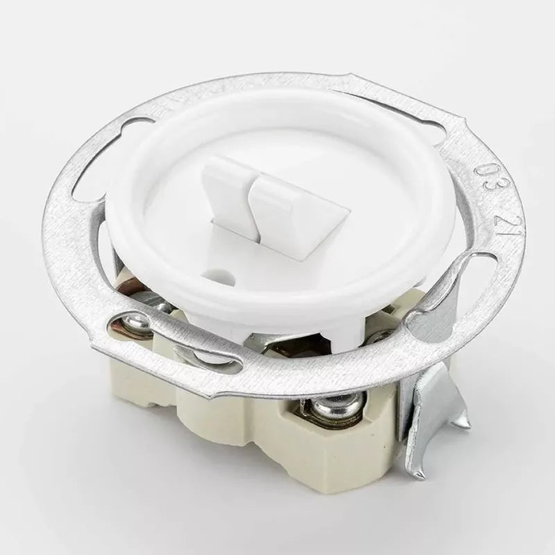 Strömbrytare insats duroplast - Dubbel strömbrytare (vipp) image