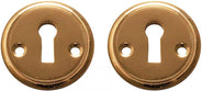 Escutcheon 47 mm (1.85 in.) - Sekelskifte brass thumbnail image