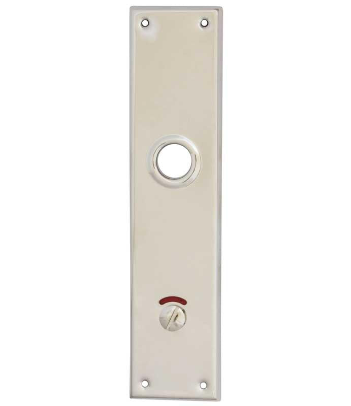 Långskylt WC - Rektangulär nickel image