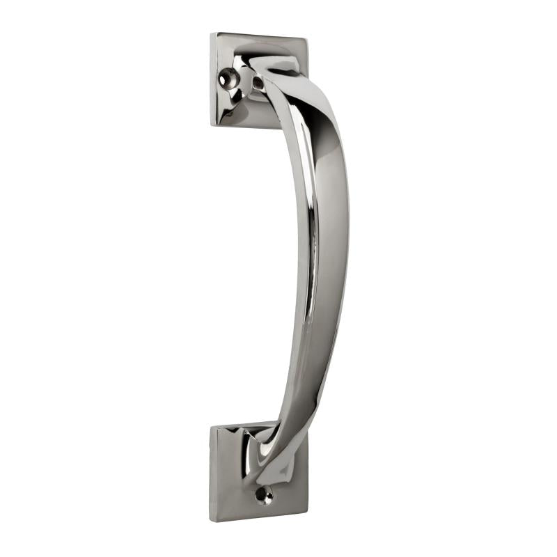 Poignée de tirage - Poignée de porte petite courbe en nickel  image