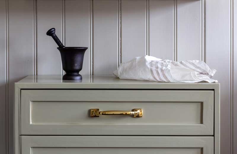 Pull handle - Brass 18 cm (7 in.) image