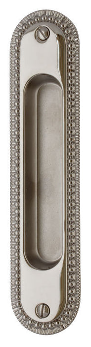 Sliding door handle - Sekelskifte nickel 158 x 36 mm thumbnail image