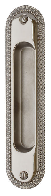 Sliding door handle - Sekelskifte nickel 158 x 36 mm image