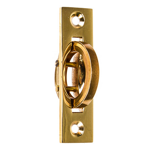 Pull handle for sliding door - brass image