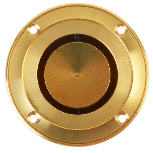 Sliding door handle - Næsman 168 brass image