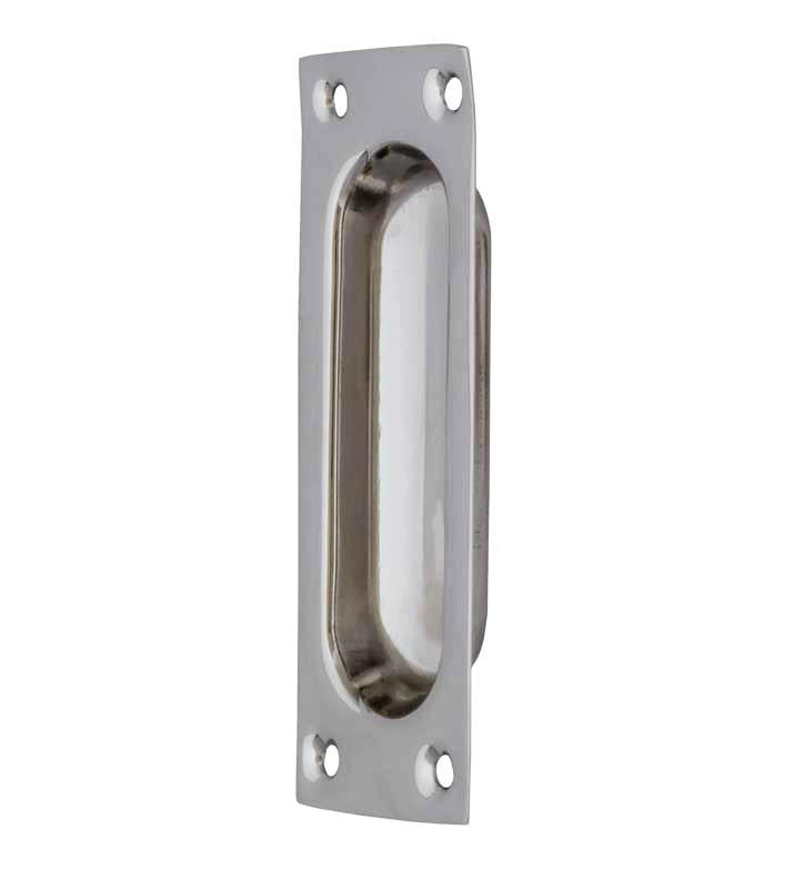 Sliding door handle - Nickel 95x34 mm image
