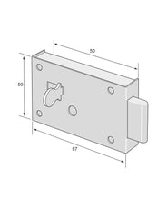 Skabs- og garderobelåse - Th Adolfsson 239 thumbnail image