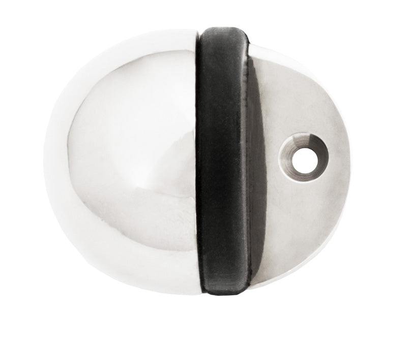 Door stop - Nickel, floor-mounted image