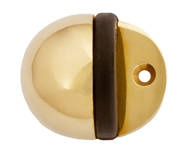 Door stop - Brass, floor mounted image