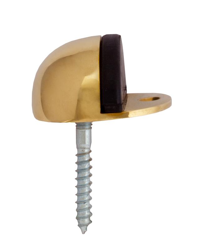 Door stop - Brass, floor mounted image