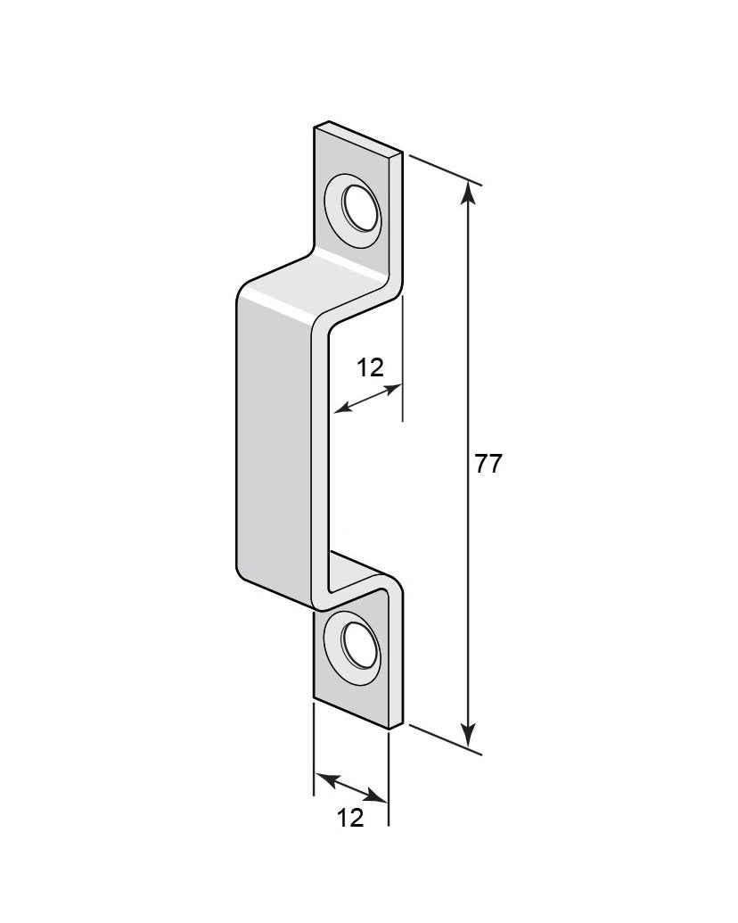 Krampa till Skåp- & Garderobslås - Th Adolfsson 239 image