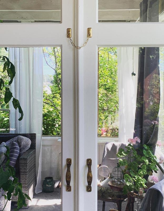 Window chain - Brass 17 cm (6,6 in.) image