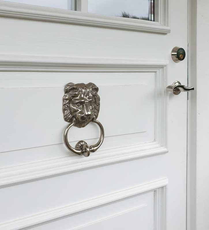Door Knocker - Lion head nickel image
