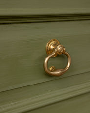 Door Knocker - Round brass thumbnail image