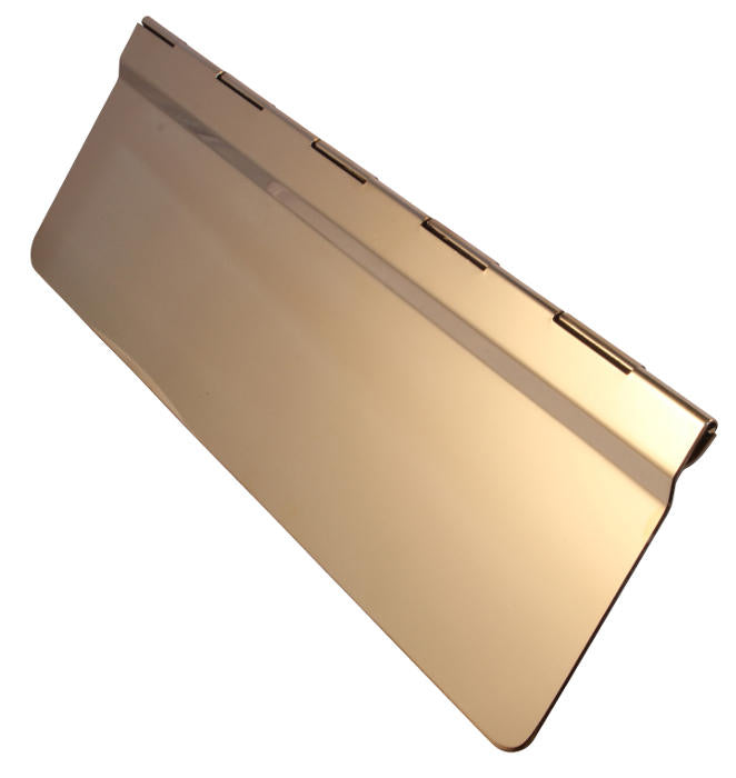 Plaque arrière en laiton pour boîte aux lettres - Style classique Plaque arrière en laiton pour boîte aux lettres - Style classique