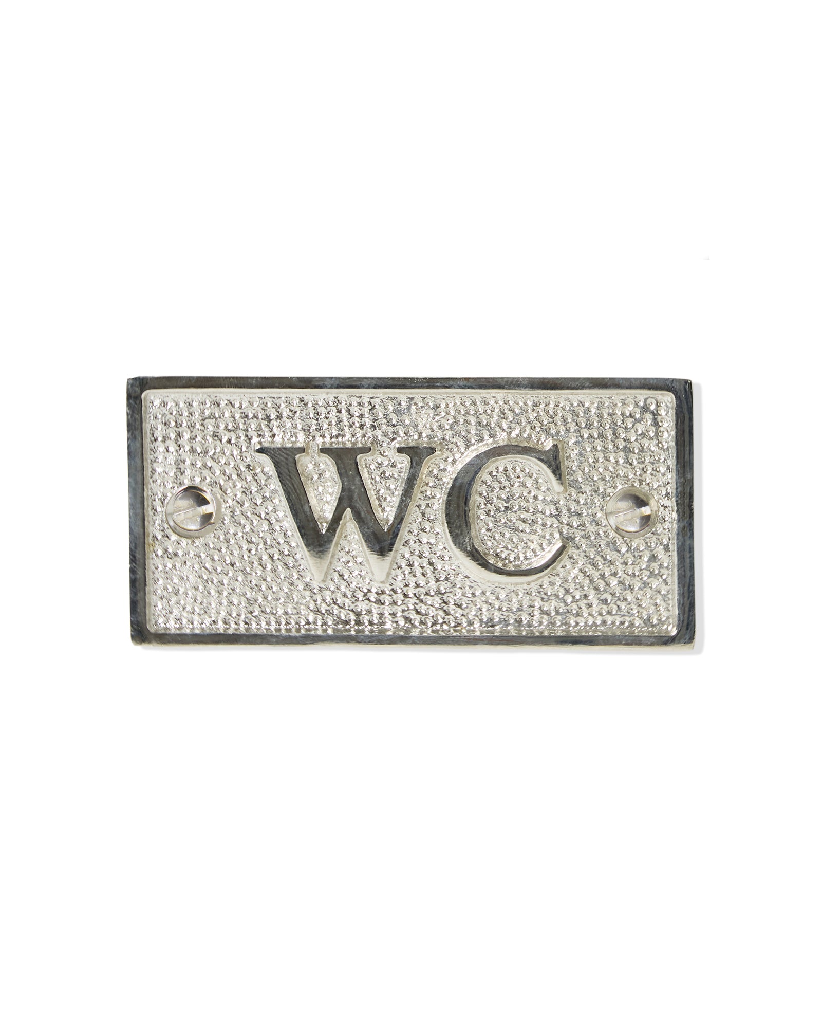 WC Sign – Nickel image