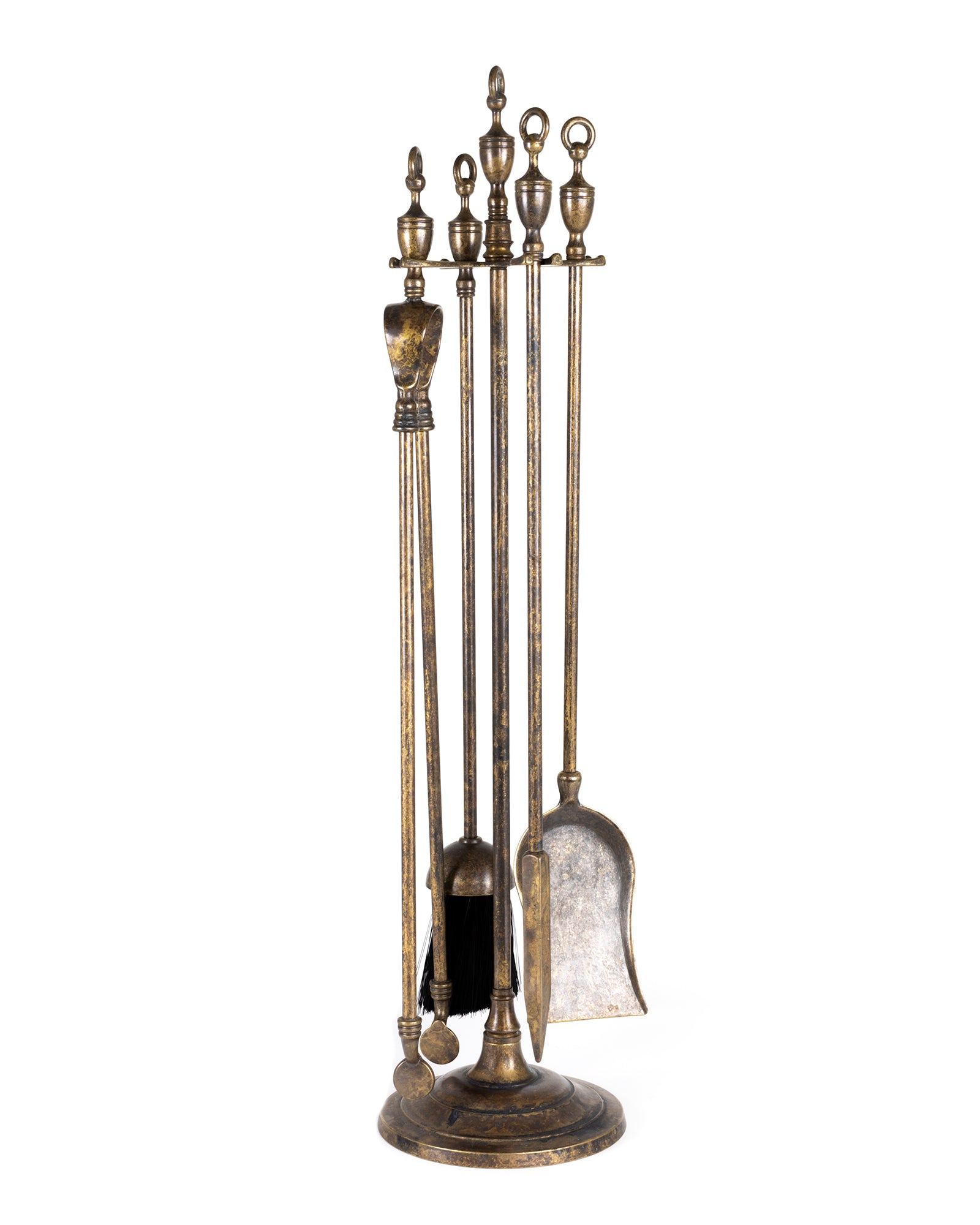 Fireplace Tool Set Antique Brass - Linnéstaden image