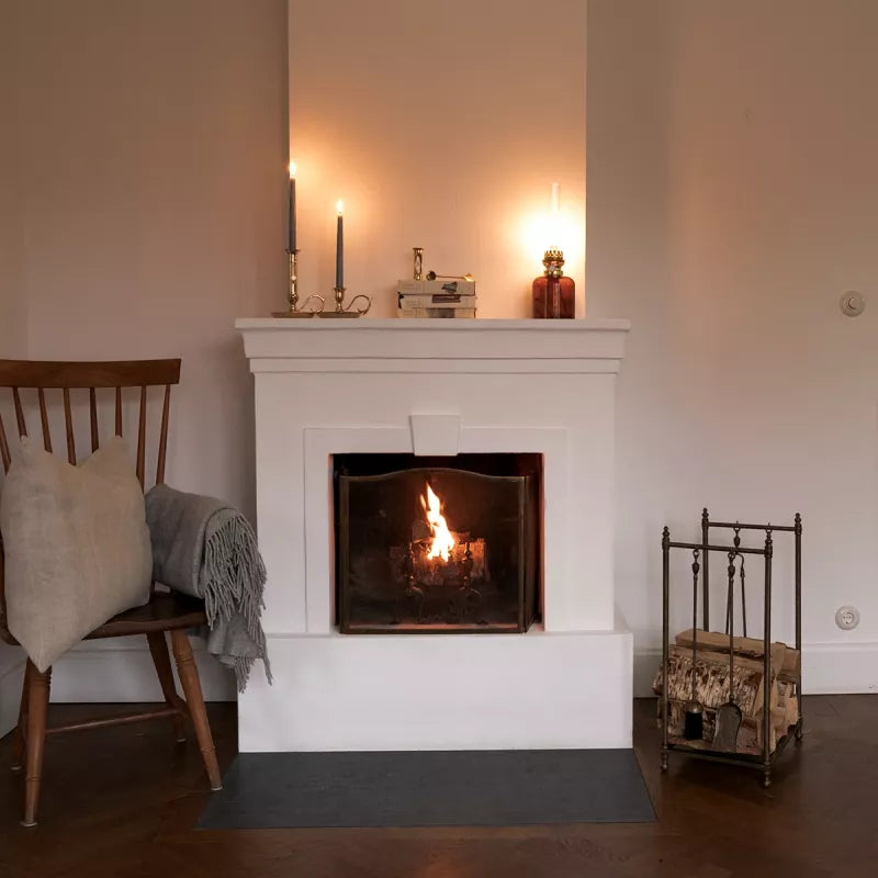 Fire guard antique brass - Enskede 100 cm image