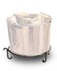 Foot of wrought iron for log holder thumbnail image