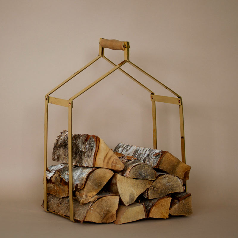 Vedhämtare - Mässing 51 x 38 x 20 cm image