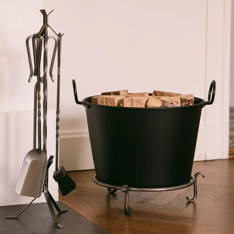 Wrought Iron Fireplace Tool Set - Stocksund image