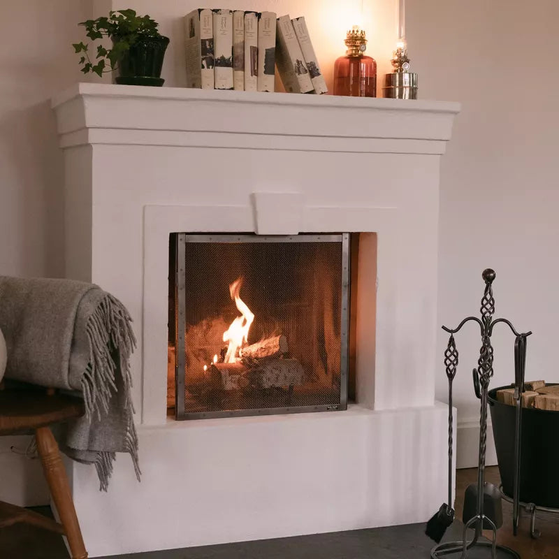 Fire Guard Wrought Iron - Foldable image