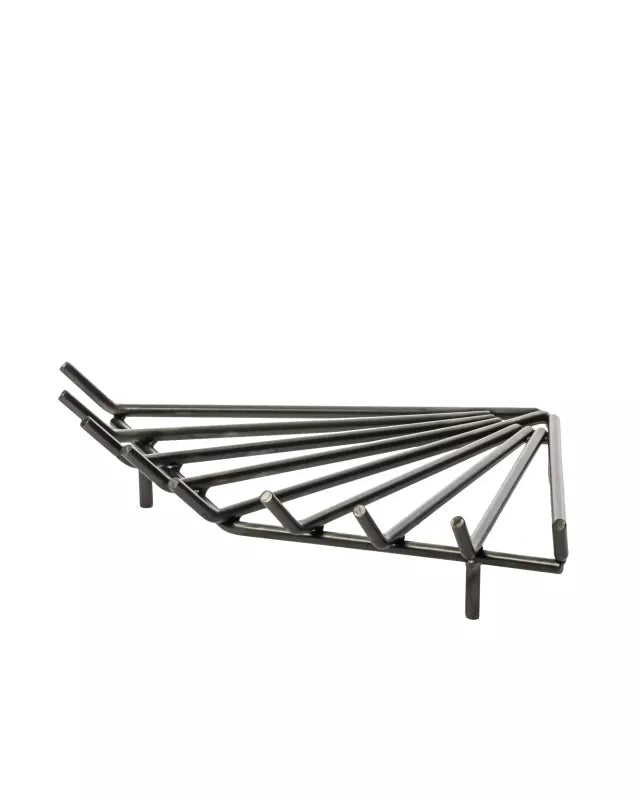 Fire Grate Wrought Iron - Large Corner Grate image