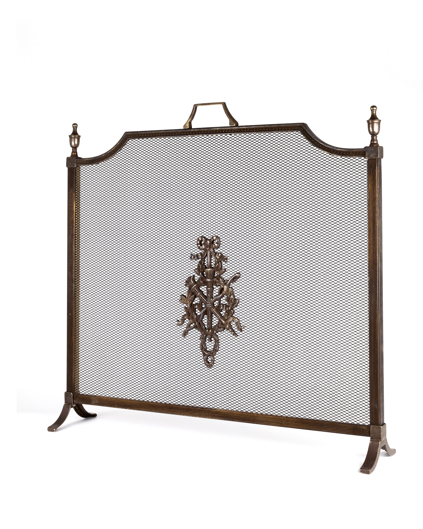 Fire Guard Antique Brass - Gustaf image