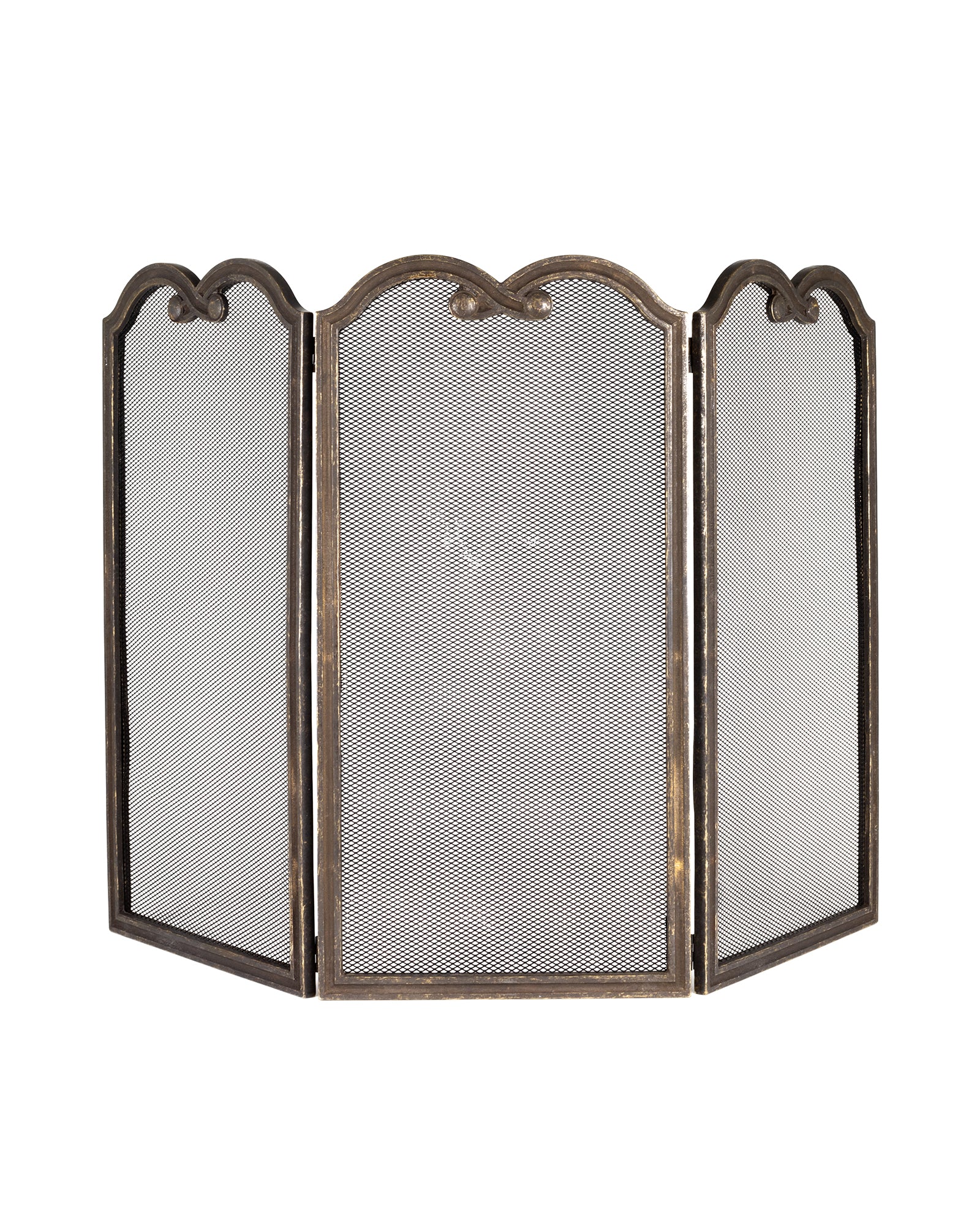 Spark Guard Antique Brass - Kringla image