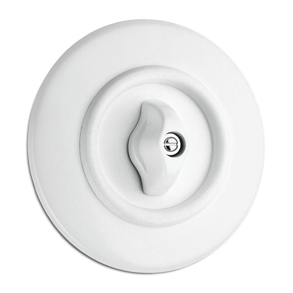 Round Duroplast Light Switch - Rotary Intermediate Light Switch image