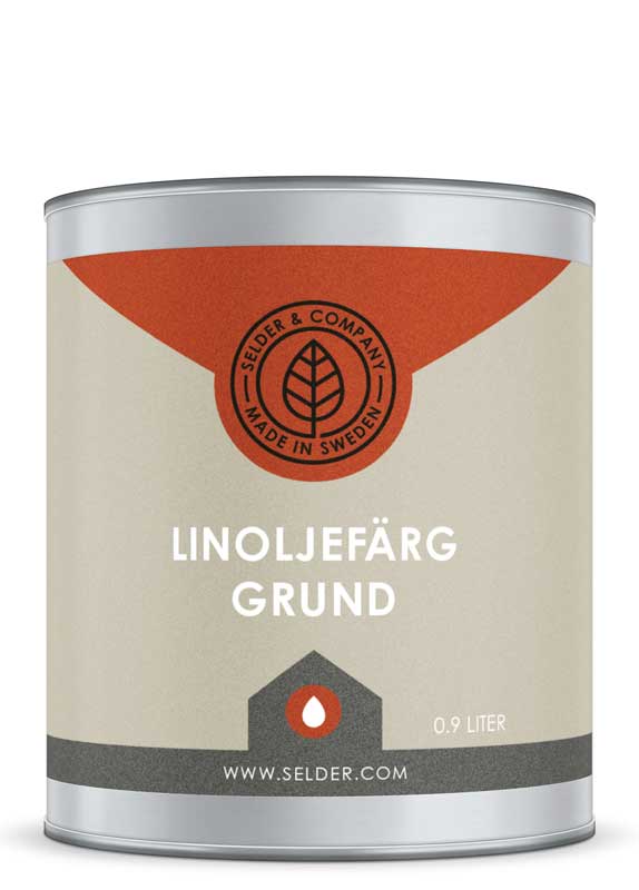 Linoljefärg Selder & Co - Vit grund image