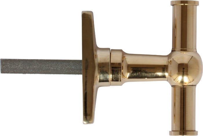 Espagnolette handle - Window closer brass image