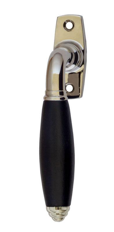 Espagnolette handle - Vasastan nickel image