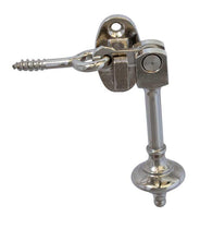 Vindueslås - Næsman 1332, nikkel, kort/løkke thumbnail image