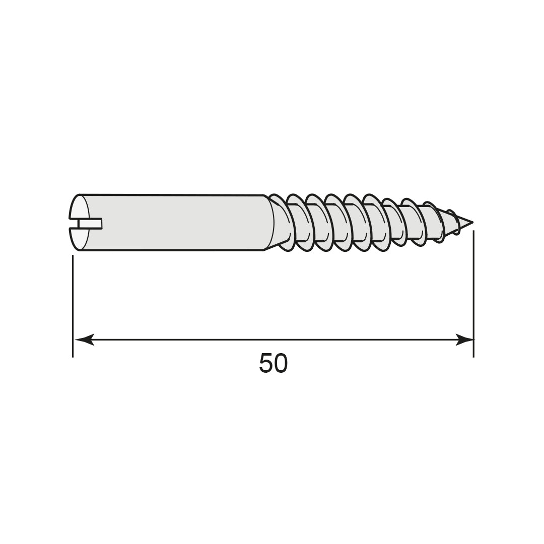 Karmdubb nickel till espagnoletter - 50 mm image