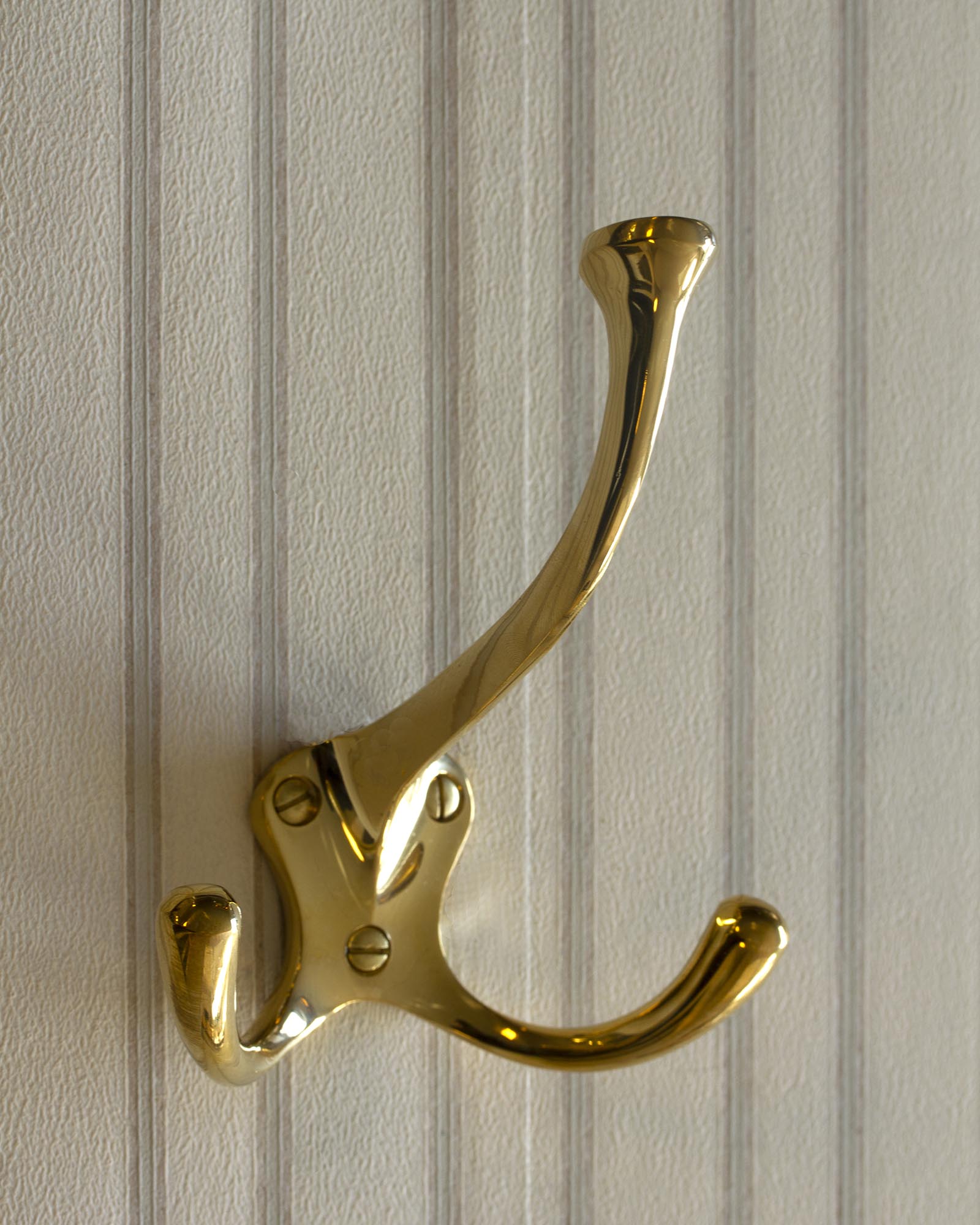 Double hat hook - Brass, Bårebo image
