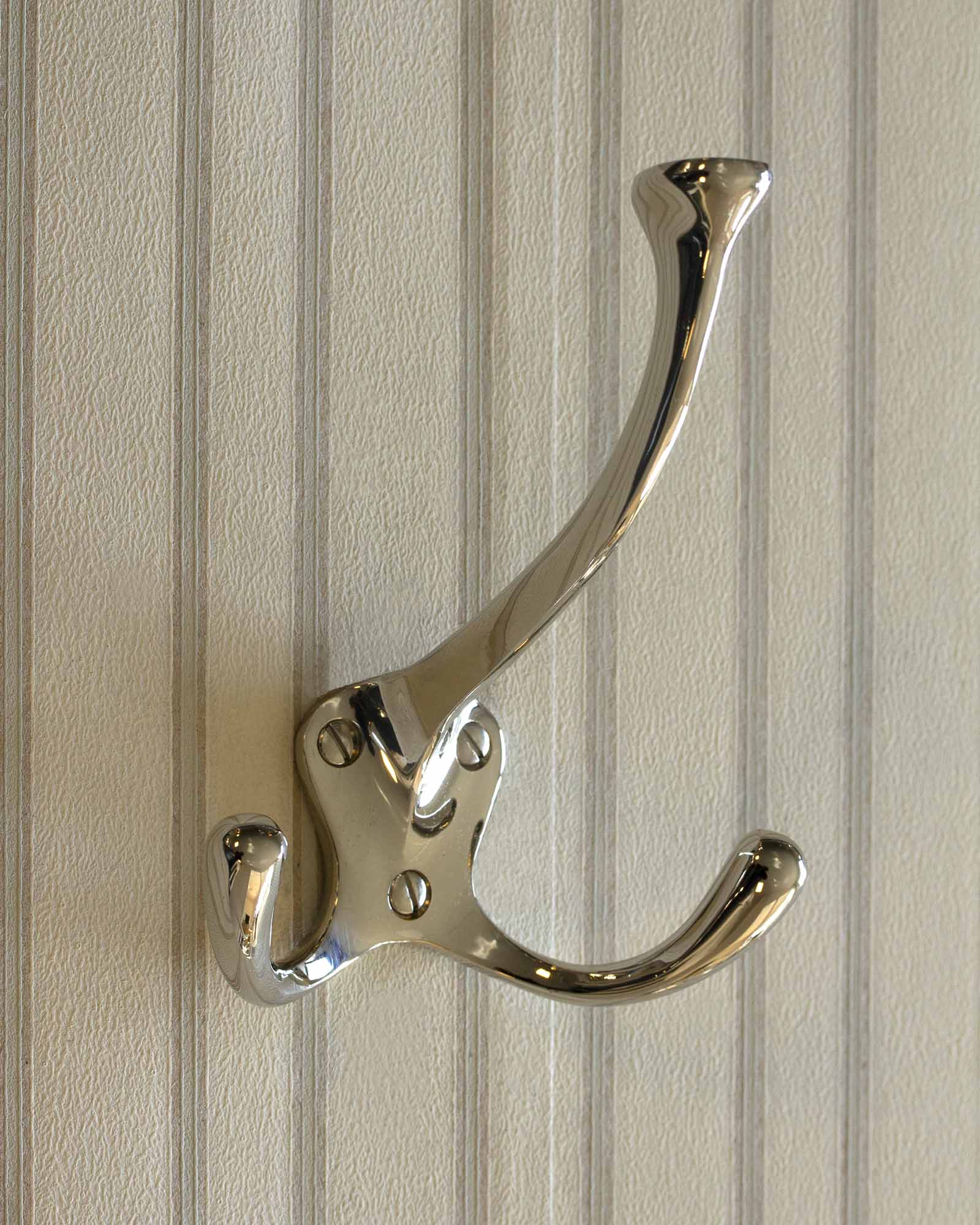 Double hat hook - Nickel, Bårebo image