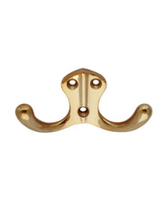 Double hook - Brass, Bårebo thumbnail image