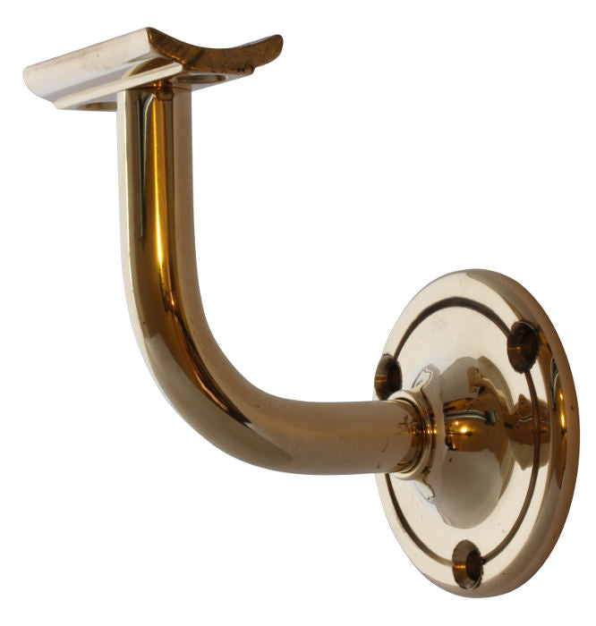 Handrail holder - Brass image