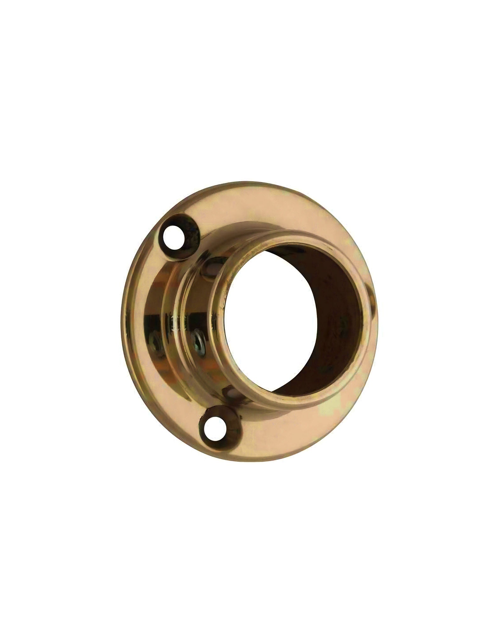 Tube holder brass 25 mm - Wall mount image