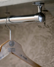 Holder til stang rombeform - Krom thumbnail image