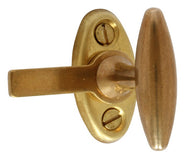 Skabs og vinduesgreb Låsbolaget 676 messing thumbnail image