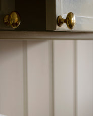 Knopp - Oval lackad mässing 40 mm thumbnail image