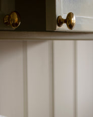 Knauf - Oval unbehandeltes Messing 40 mm thumbnail image