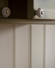 Knauf – Porzellanknauf, Nickel thumbnail image