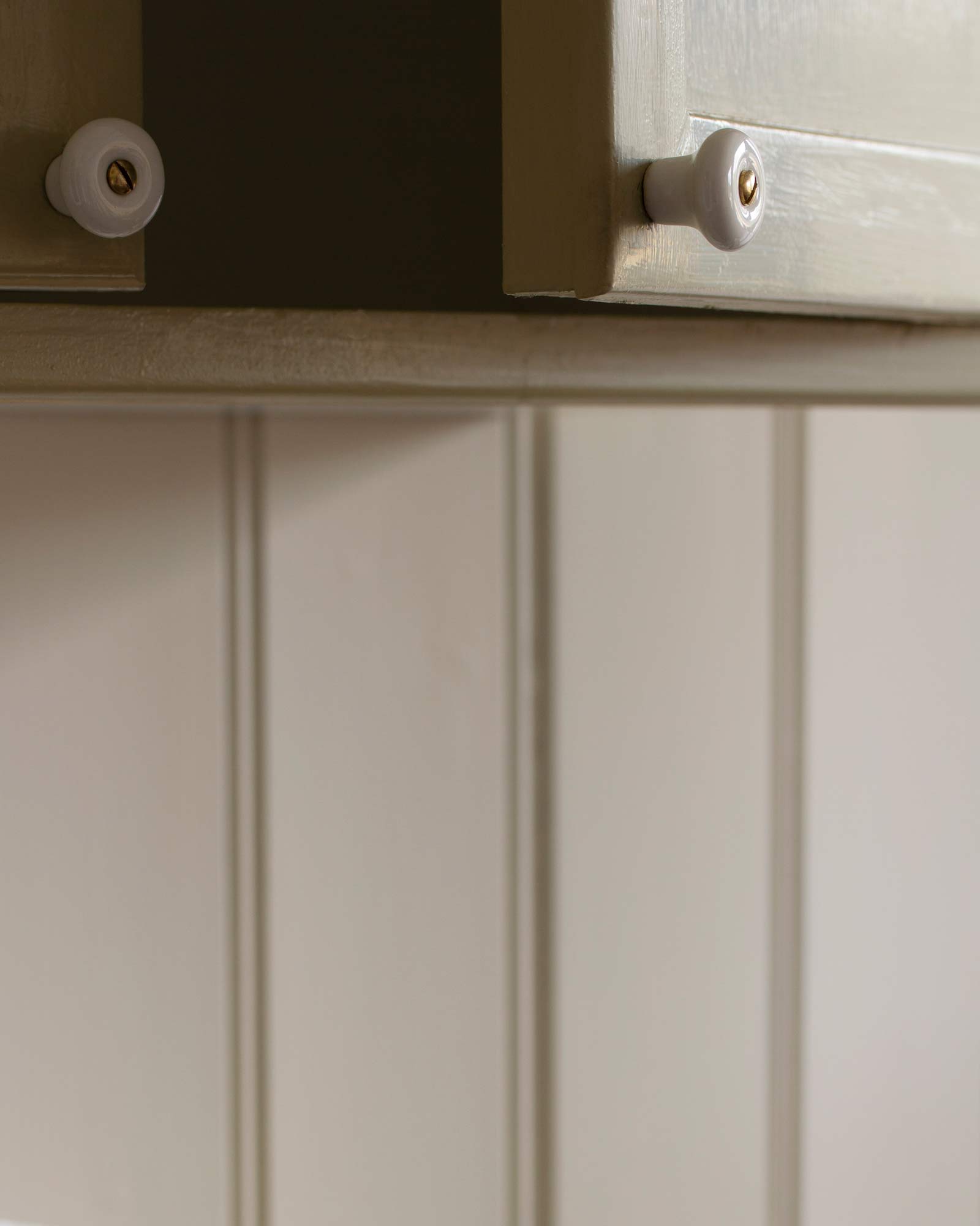 Knop - Porcelænsknop lille 25x20 mm image