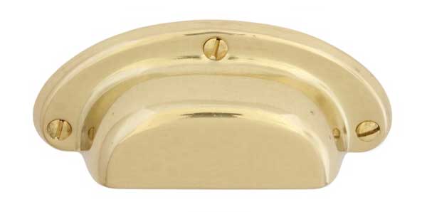 Bowl handle - Polished brass image