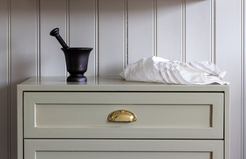 Bowl handle - Polished brass image